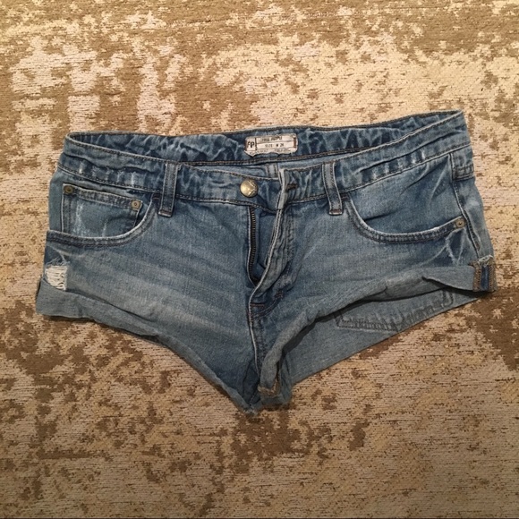 jean short bathing suit